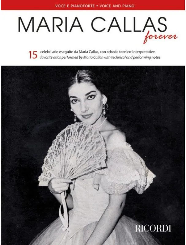 Maria Callas Forever (noty na klavír, zpěv) Výhodná Nabídka