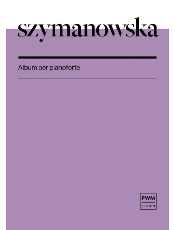 Nejlepší Volba Maria Szymanowska Album per Pianoforte (noty na klavír)
