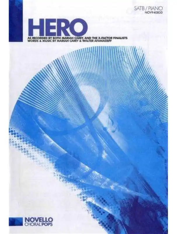Výprodej Mariah Carey Hero (SATB/Piano) (noty pro sborový zpěv, klavír) - SADA 5 ks