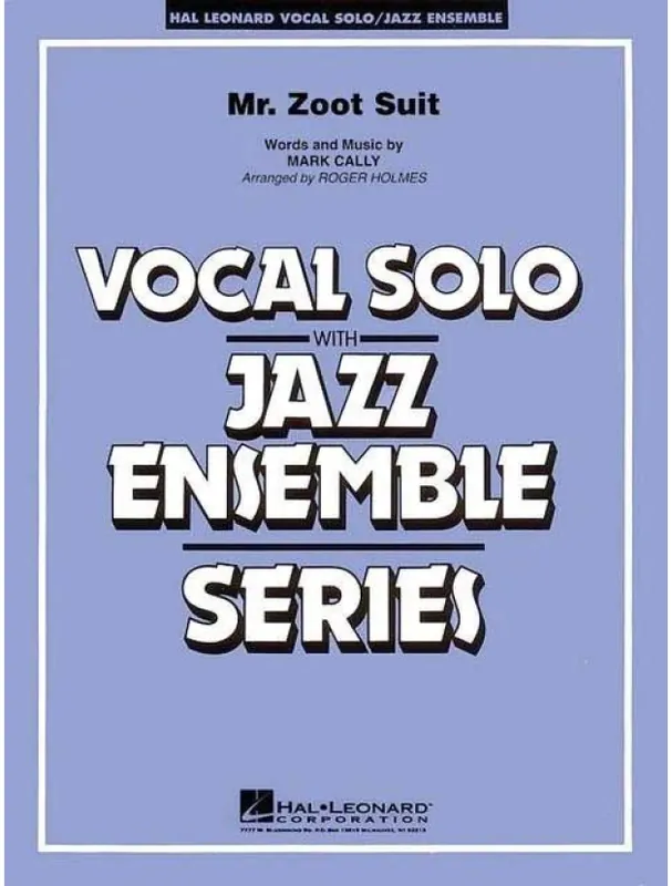 Kup Teď Mark Cally Mister Zoot Suit (noty pro jazzový orchestr+zpěv, party, partitura)