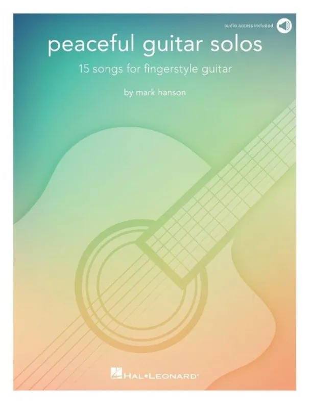 Akce Mark Hanson Peaceful Guitar Solos (noty, tabulatury na kytaru)(+audio)