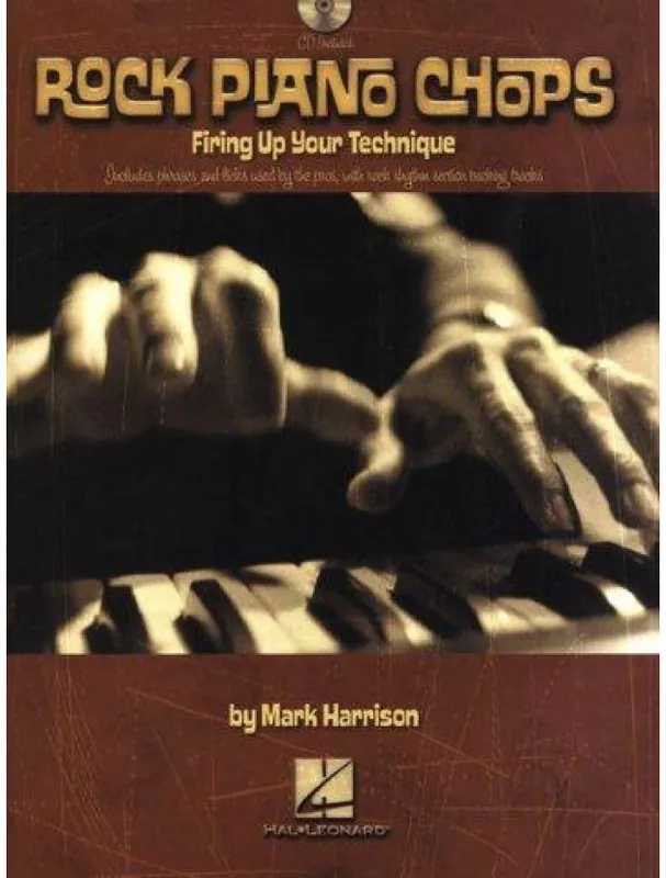 Mark Harrison Rock Piano Chops (noty, sólo klavír) (+audio) Vysoce Kvalitní