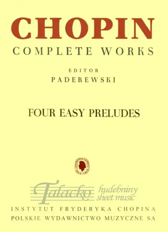 FOUR EASY PRELUDES from Op. 28, CWS Bezpečná Platba