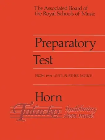Akční Nabídka Preparatory Test for Horn