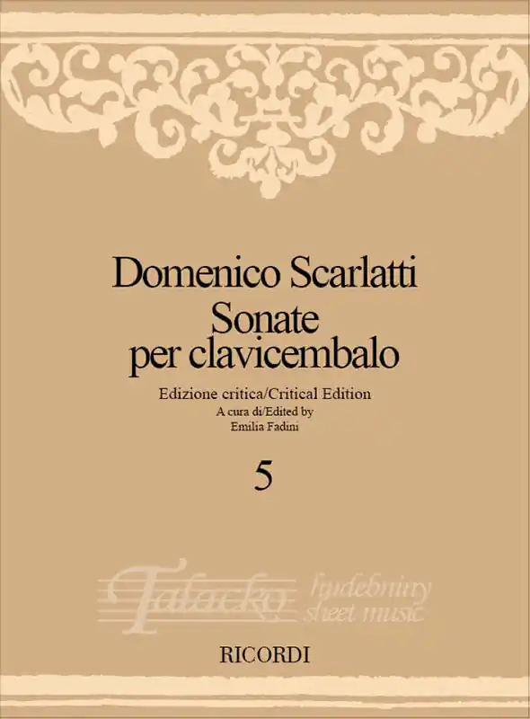 Výhodná Nabídka Sonate per clavicembalo - Critical Edition vol 5