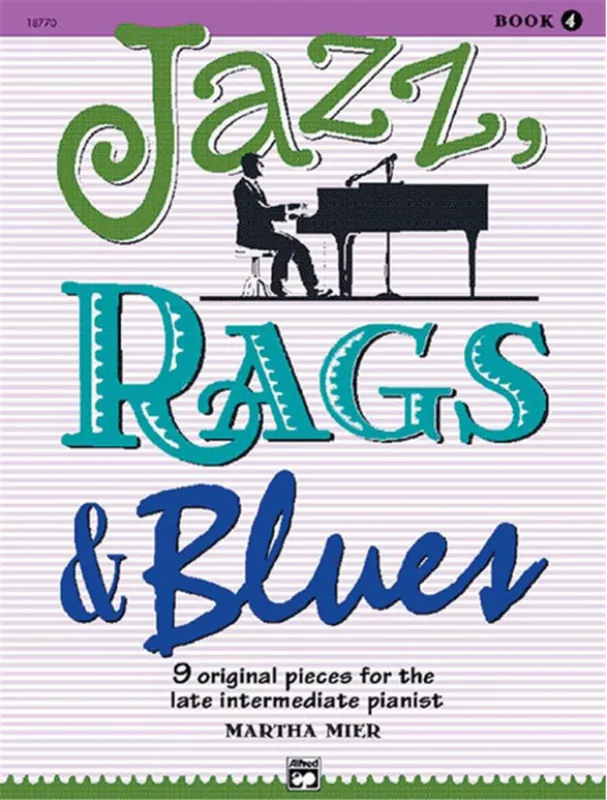 Akční Cena Martha Mier Jazz, Rags & Blues 4 (noty na klavír)