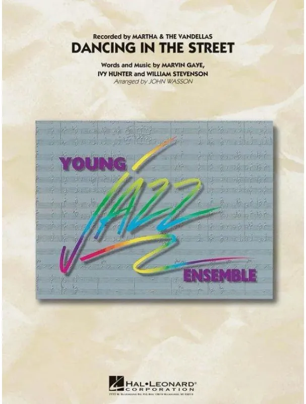Koupit Online Martha Reeves & the Vandellas Dancing in the Street (noty pro školní jazzový orchestr, party, partitura)