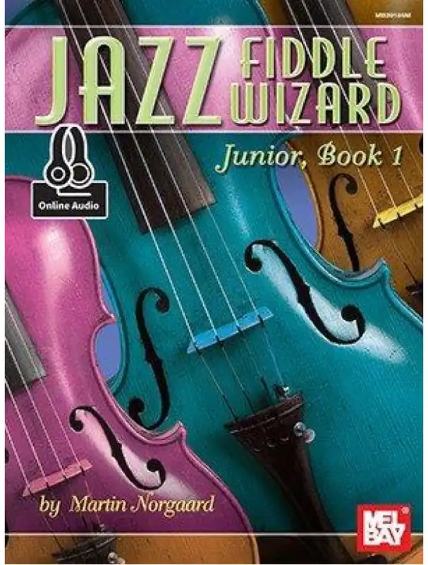 Martin Norgaard Jazz Fiddle Wizard Junior - Book 1 (noty na housle) (+audio) Speciální Cena