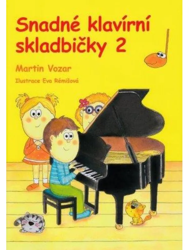Autentický Martin Vozar Snadné klavírní skladbičky 2