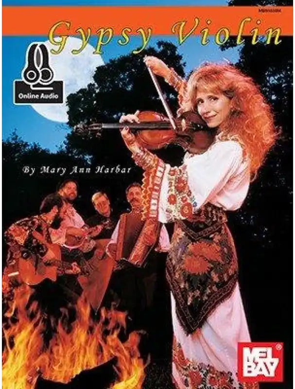 Autentický Mary Ann Harbar (Willis) Gypsy Violin (noty na housle) (+audio)