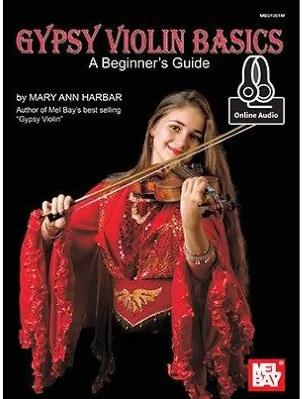 Značkový Mary Ann Harbar Gypsy Violin Basics - A Beginner‘s Guide (noty na housle) (+audio)