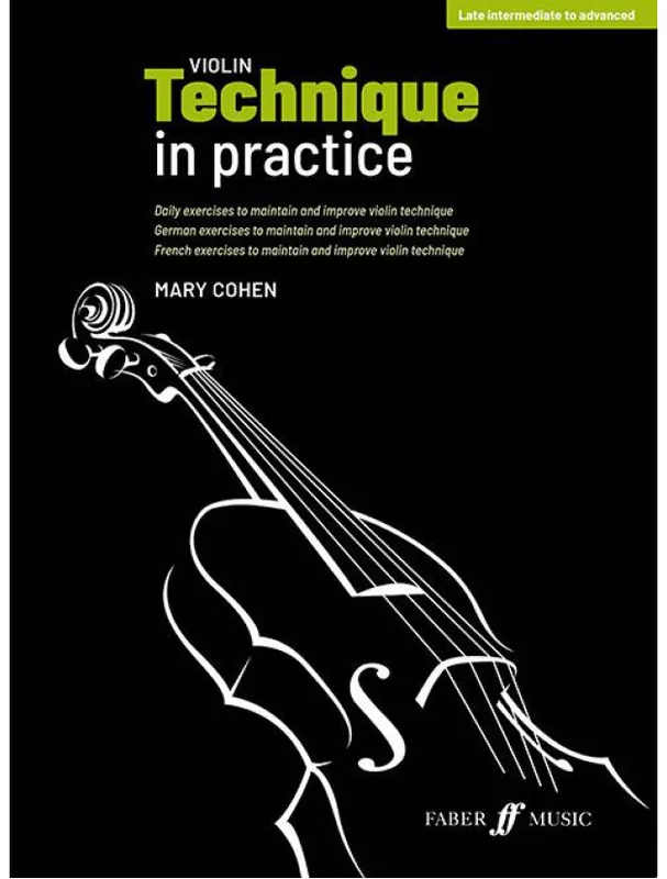Akční Nabídka Mary Cohen Violin Technique in Practice (noty na housle)