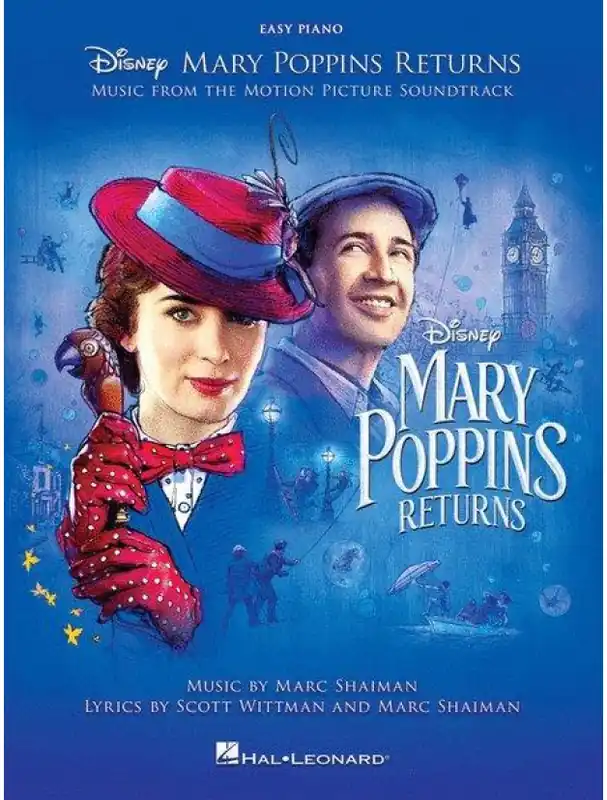 Mary Poppins Returns (noty na snadný sólo klavír) Časově Omezené