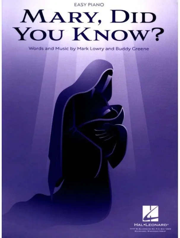 Mary, Did You Know? (noty na snadný klavír) Cenová Bomba