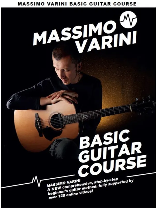 Massimo Varini Basic Guitar Course (noty na kytaru) Vysoce Kvalitní