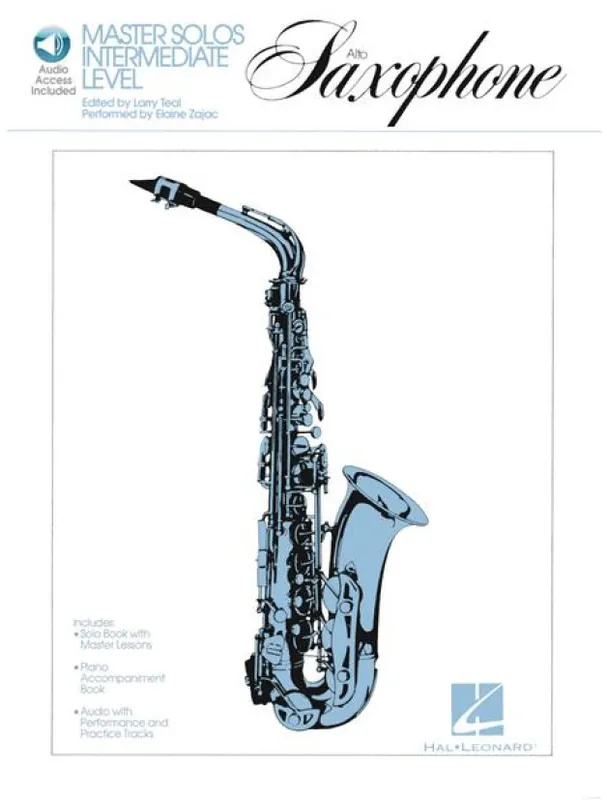 Master Solos Intermediate Level (noty na altsaxofon) (+audio) Časově Omezené