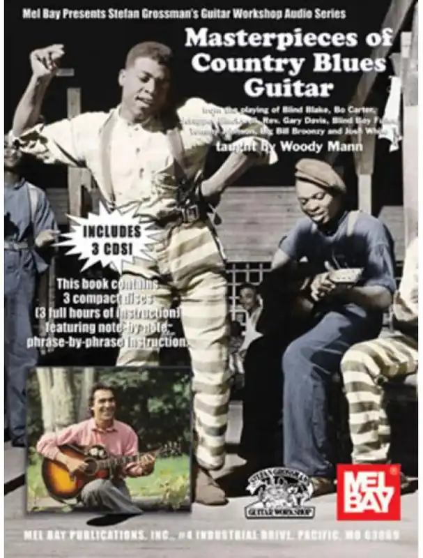 Masterpieces Of Country Blues Guitar (noty, tabulatury na kytaru) (+audio) Top Prodej