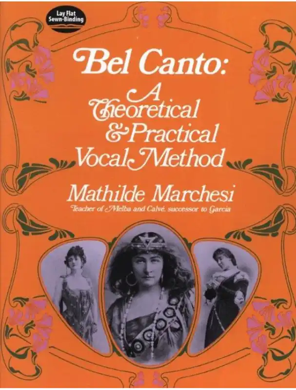 Mathilde Marchesi Bel Canto, Theorical And Pratical Method (noty na klavír, zpěv) Originální