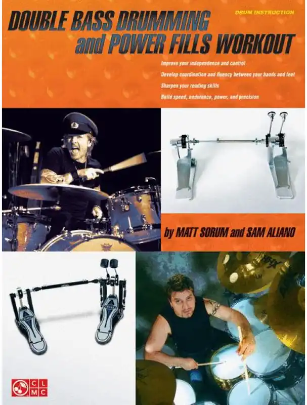 Matt Sorum & Sam Aliano Double Bass Drumming and Power Fills Workout (noty na bicí) Akční Nabídka