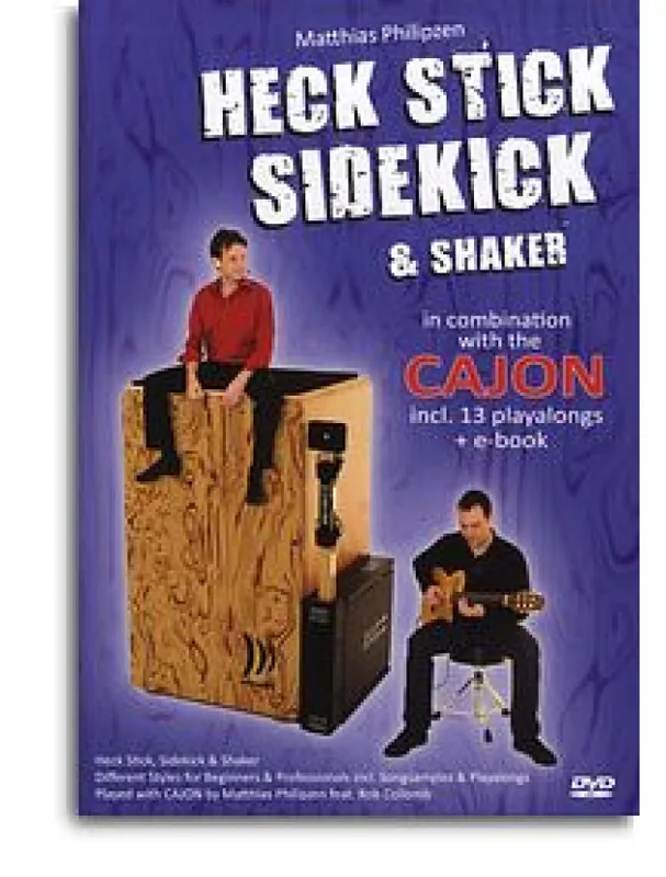 Matthias Philipzen Heck Stick, Sidekick And Shaker - In Combination With The Cajon (video škola hra na cajón) Objednat Nyní