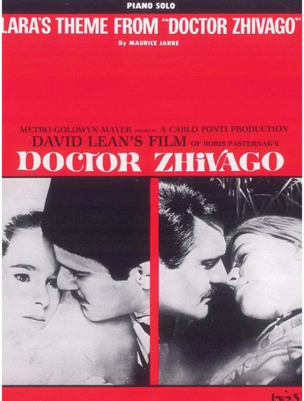 Autentický Maurice Jarre Lara‘s Theme from Dr Zhivago (noty na klavír)