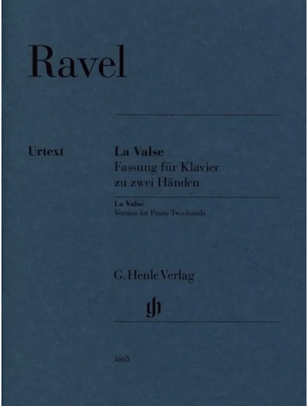 Sezónní Sleva Maurice Ravel La Valse (noty na sólo klavír)