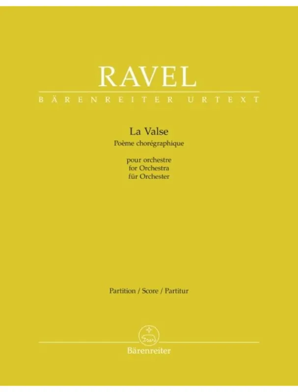 Výprodej Maurice Ravel La Valse for Orchestra (noty, partitura)
