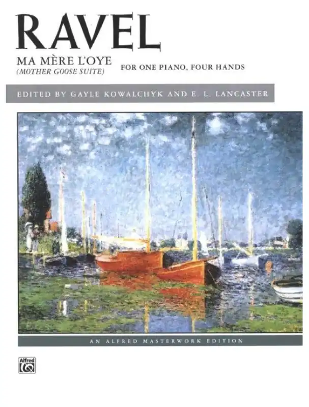 Nejprodávanější Maurice Ravel Ma Mére l‘Oye (noty na čtyřruční klavír)