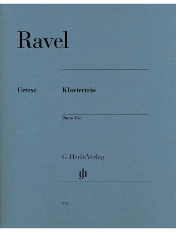 Maurice Ravel Piano Trio (noty na housle, violoncello, klavír) Expresní Doručení