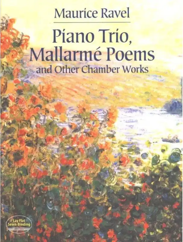Časově Omezené Maurice Ravel Piano Trio, Mallarmé Poems And Other Chamber Works (noty, partitura)