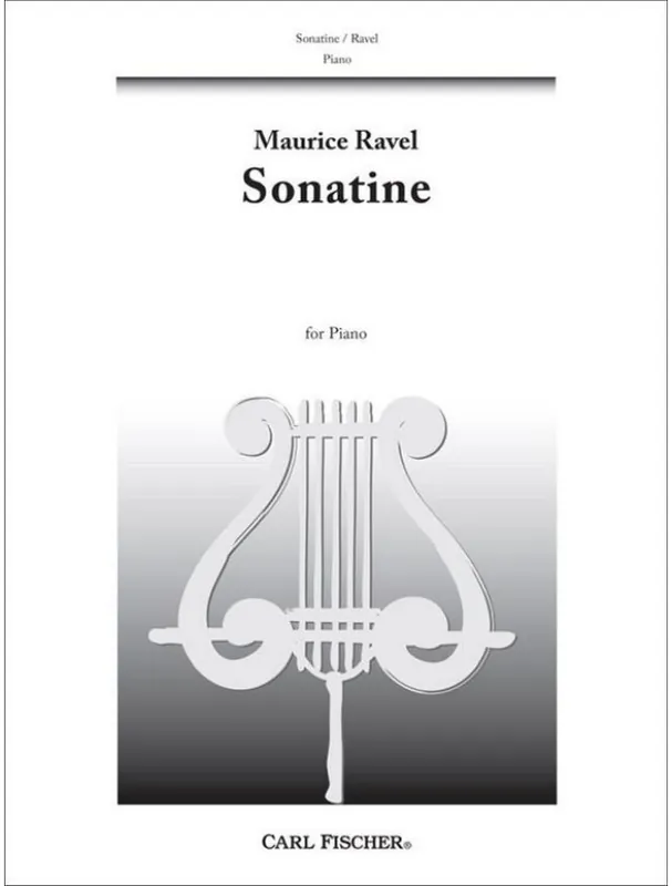 Jen Po Omezenou Doba Maurice Ravel Sonatine (noty na sólo klavír)