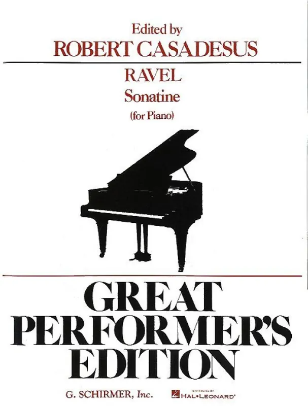 Maurice Ravel Sonatine (noty pro klavír) Tovární Cena