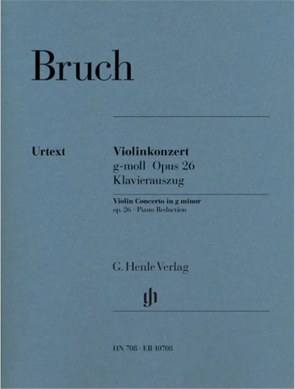 Poslední Šance Max Bruch Concert g-moll Opus 26 (noty na housle, klavír)