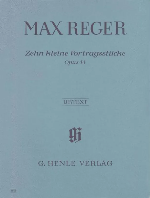 Expresní Doručení Max Reger 10 Little Pieces Op. 44 (noty na klavír)