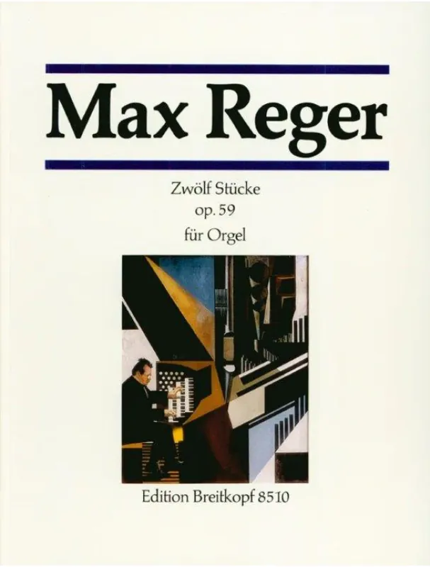 Max Reger 12 Stücke op. 59 (noty na varhany) Výhodná Nabídka
