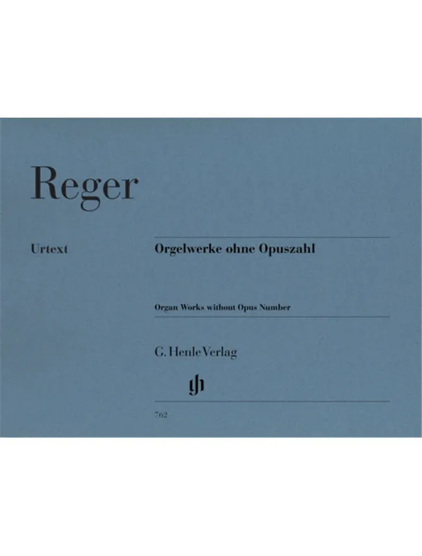Max Reger Organ Works Without Opus Number (noty na varhany) Výhodná Nabídka