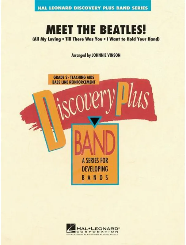 Meet the Beatles! (snadné noty pro koncertní orchestr, party, partitura) Rychlé Dodání