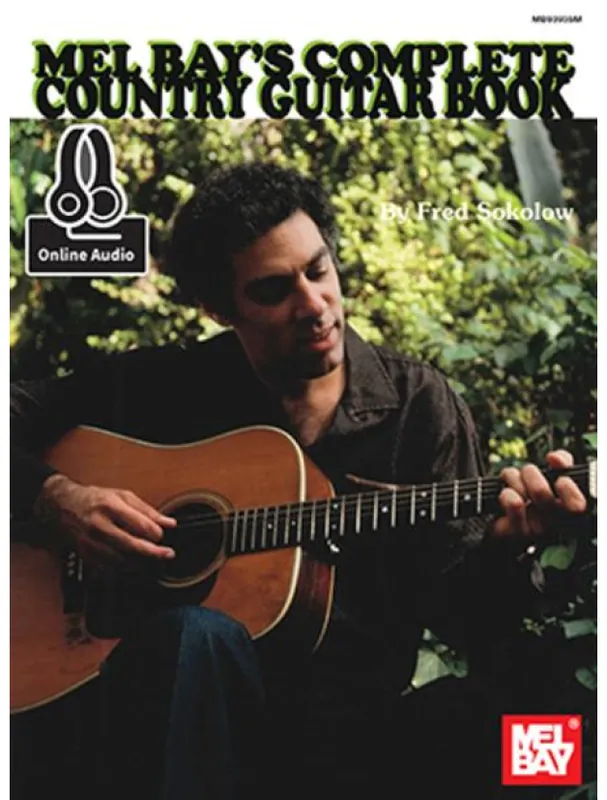 Oblíbený Mel Bay‘s Complete Country Guitar (noty, tabulatury na kytaru) (+audio)