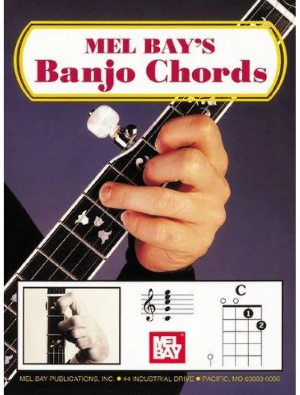 Mel Bay Banjo Chords (akordy na banjo) Akce