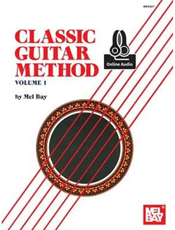 Mel Bay Classic Guitar Method Volume 1 (noty na kytaru)(+audio) Vysoce Kvalitní