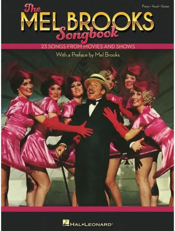 Ověřený Mel Brooks Songbook (noty na klavír, zpěv, akordy)
