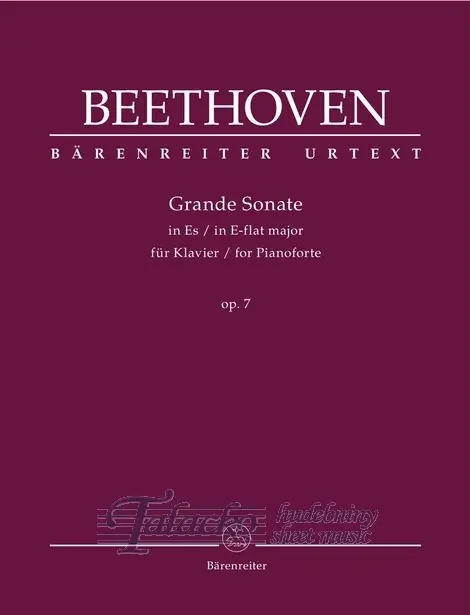 Sleva Grande Sonate for Pianoforte E-flat major op. 7