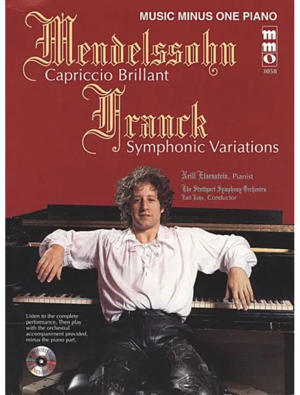 Tovární Cena Mendelssohn Capriccio Brilliant & Franck Variations Symphoniques (noty na klavír) (+audio)