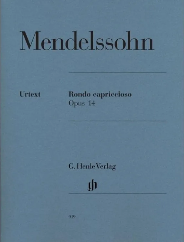 Cenově Výhodný Mendelssohn Rondo Capriccioso Op.14 (noty na klavír)