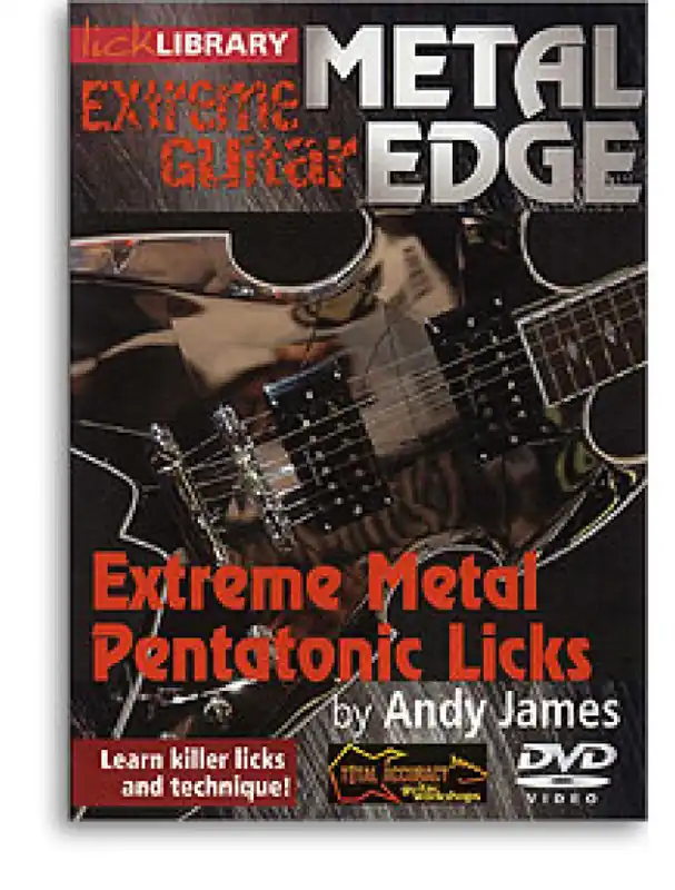Nejlepší Cena Metal Edge Extreme Metal Pentatonic Licks (video škola hry na kytaru)