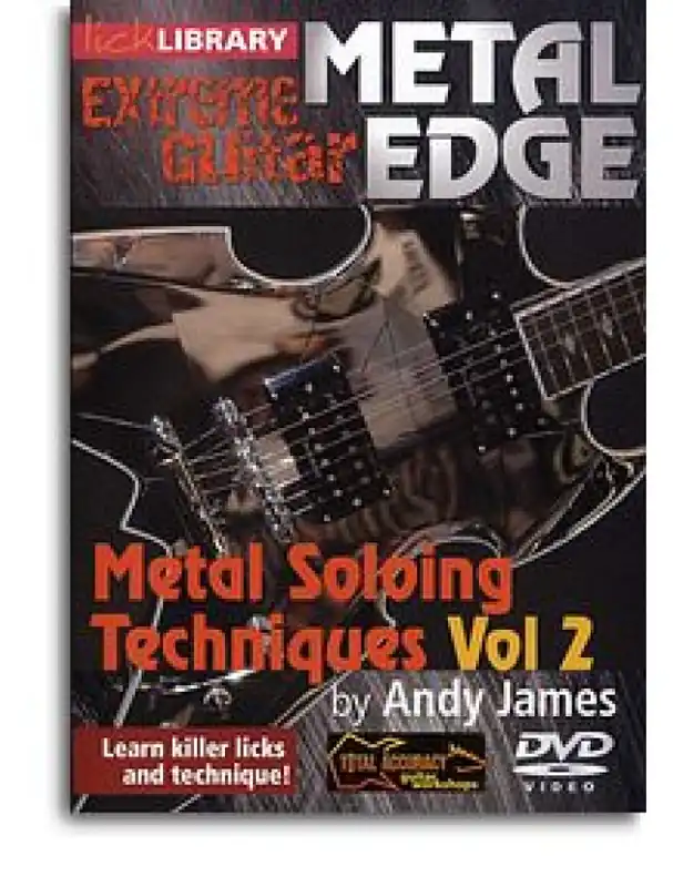 Metal Edge Metal Soloing Techniques - Volume 2 (video škola hry na kytaru) Must-Have