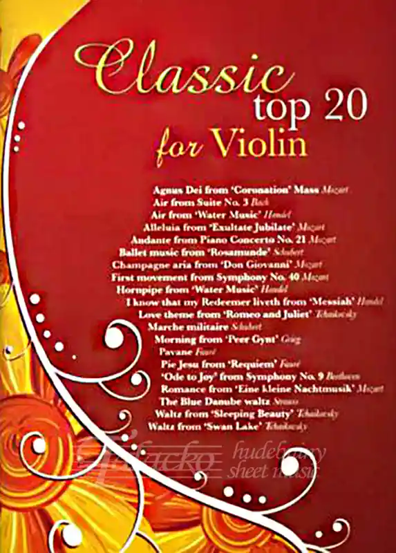 Classic Top 20 for Violin Nízká Cena
