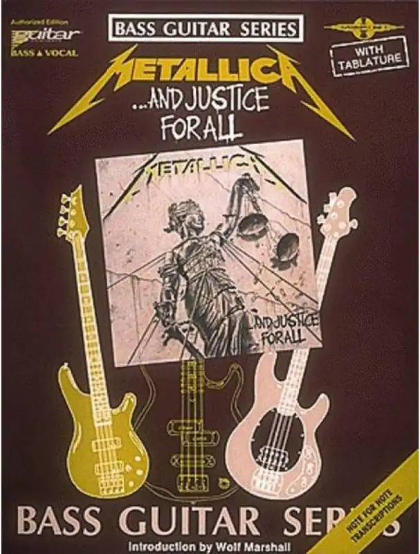 Metallica ... And Justice For All (noty, tabulatury na baskytaru) Horká Nabídka