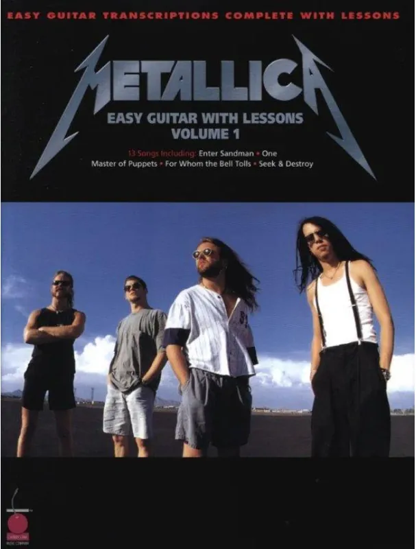 Metallica for Easy Guitar with Lessons, Vol. 1 (noty, tabulatury na snadnou kytaru) Objednat Nyní