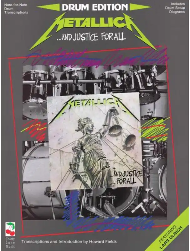 Oblíbený Metallica And Justice for All (noty na bicí)
